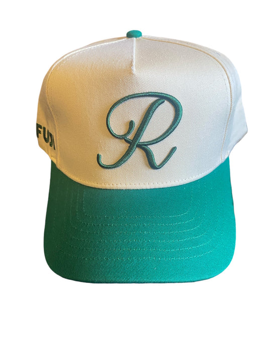 Casquette - Vert et Crème